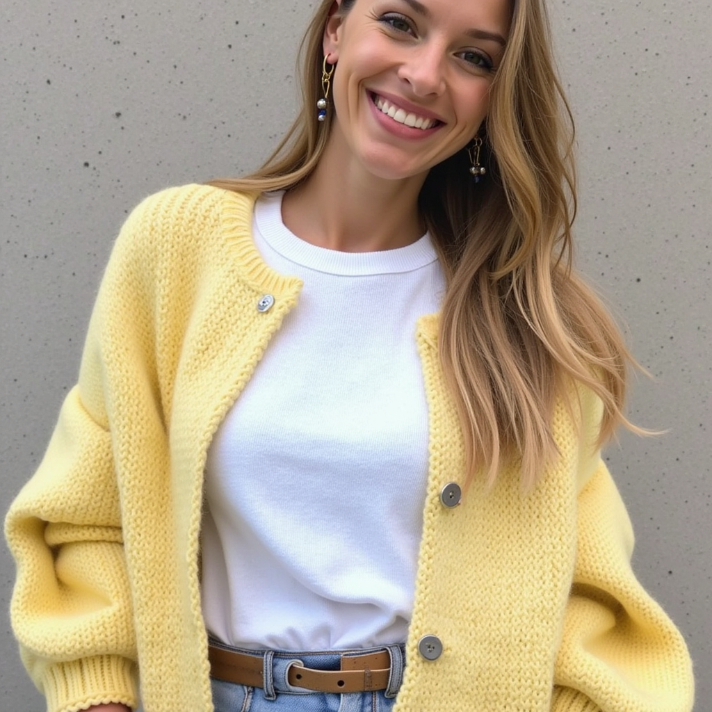 ModenGlanz | Weiche und kuschelige Strickjacke für kühle Tage