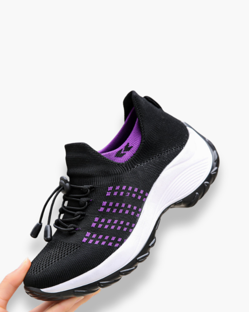 Damen Bequeme Sportliche Sneaker | Komfortabel