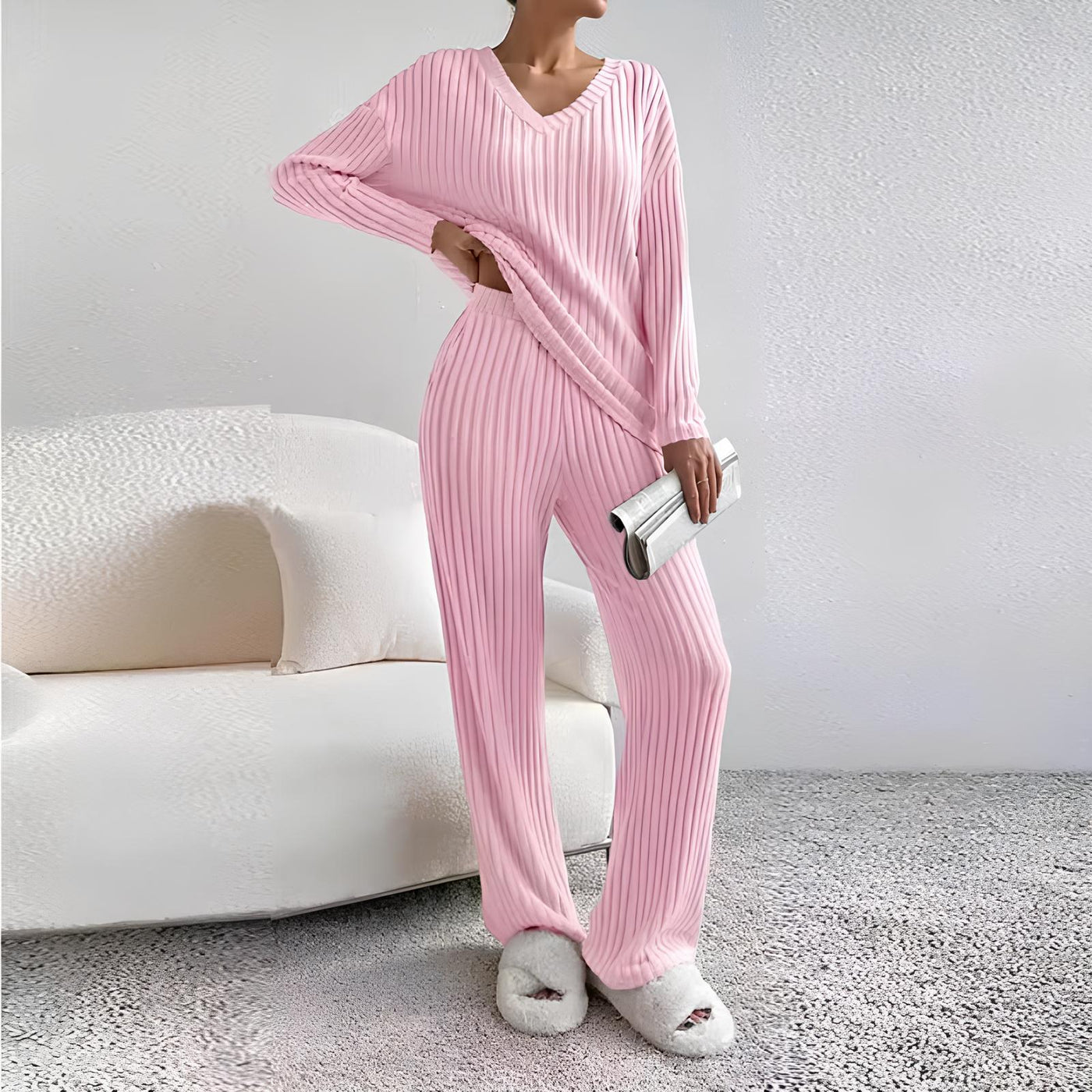 Eva Zweiteiliges Set aus Stretchmaterial für den ganzen Tag