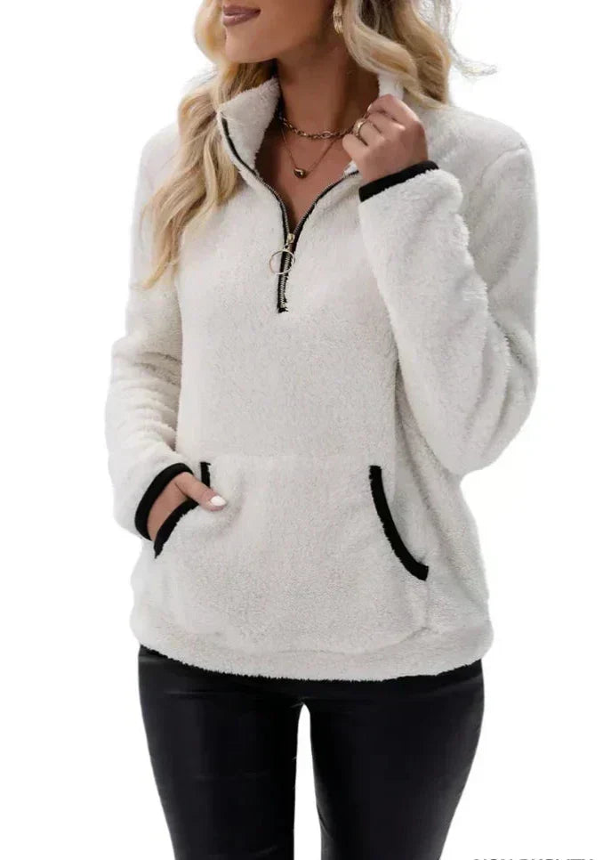 Harper® Gemütlicher Sherpa Pullover