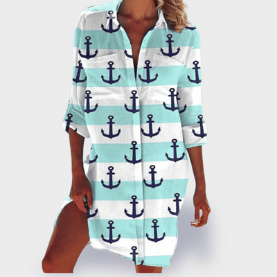 Brigitte | Bunte und leichte Sommerrobe