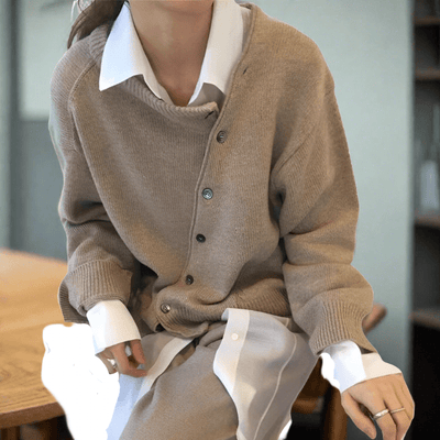 Cathy™ Knopf-Cardigan