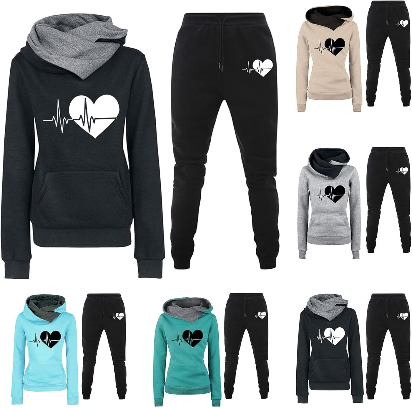 Maya™ – Heartbeat Hoodie Set