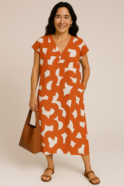 Blake™ - Glattes Waveflo-Kleid