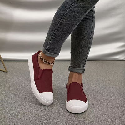 Damen Loafer – Leichte Sommer-Slipper, Bequeme Low-Top-Schuhe