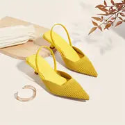 Chantalle - Summer Whisper, Elegante Damen-Slingback-Sandalen mit spitzem Zeh