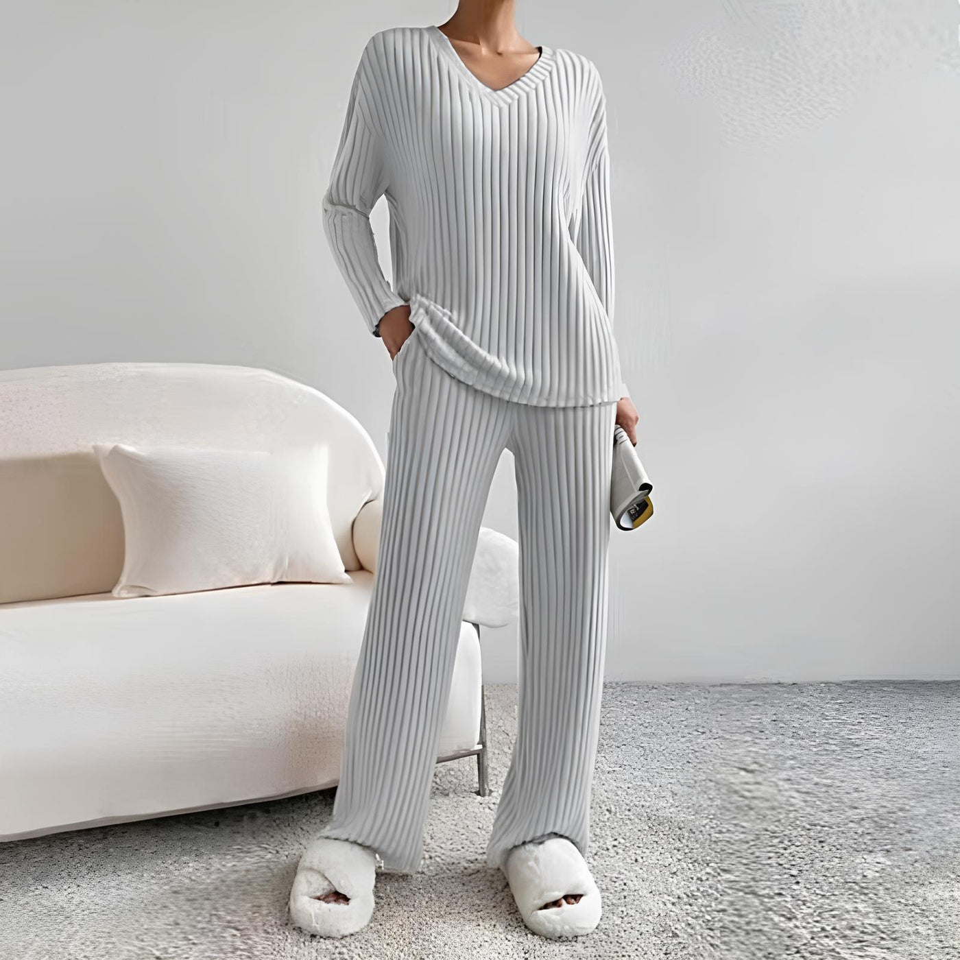 Eva Zweiteiliges Set aus Stretchmaterial für den ganzen Tag