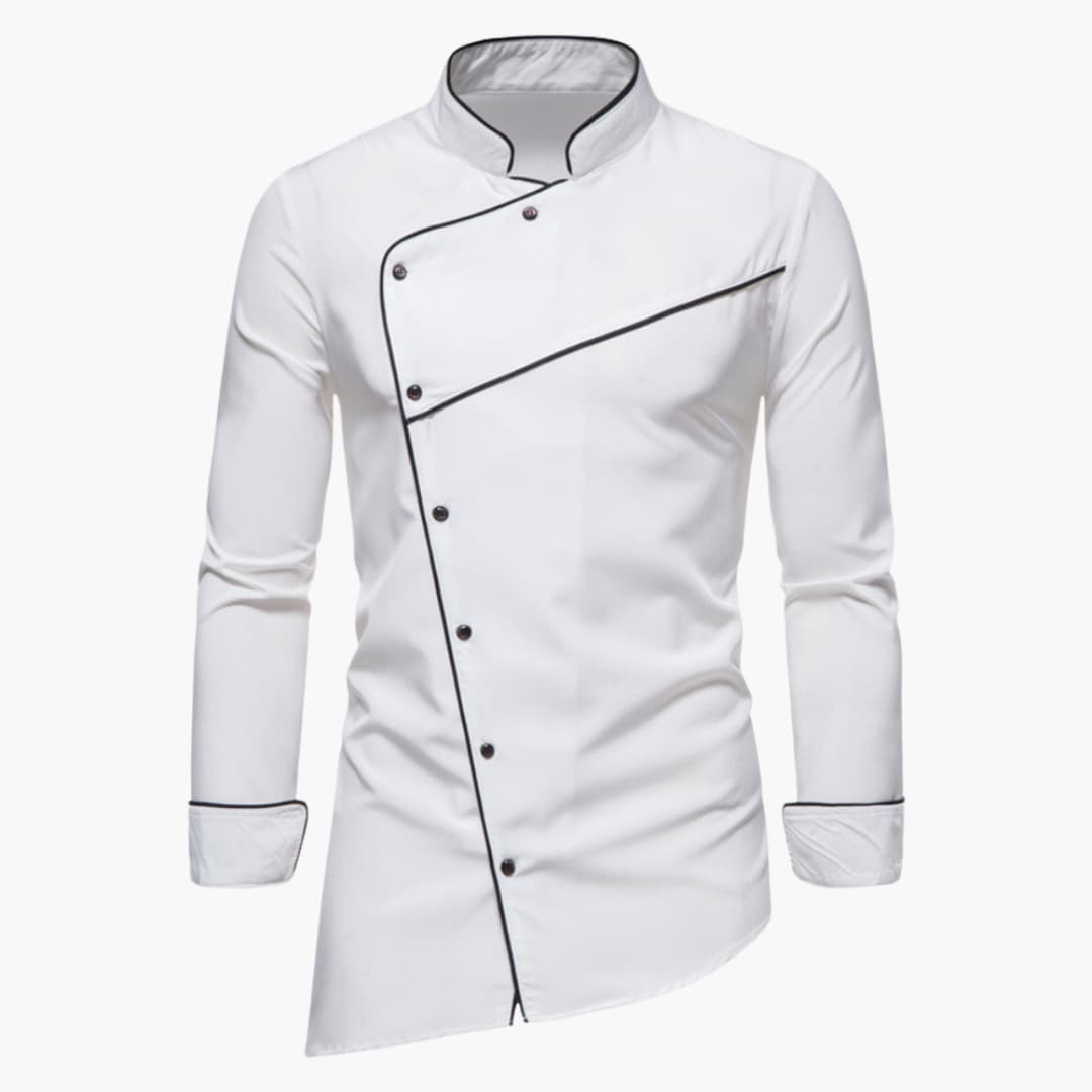 Asymmetrisches Freizeithemd für Herren - Oktoberfest 2025