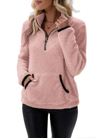Harper® Gemütlicher Sherpa Pullover