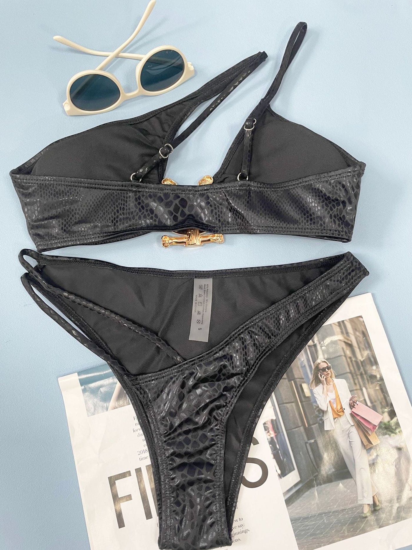 Keyla® | Bikini mit Schlangenmuster