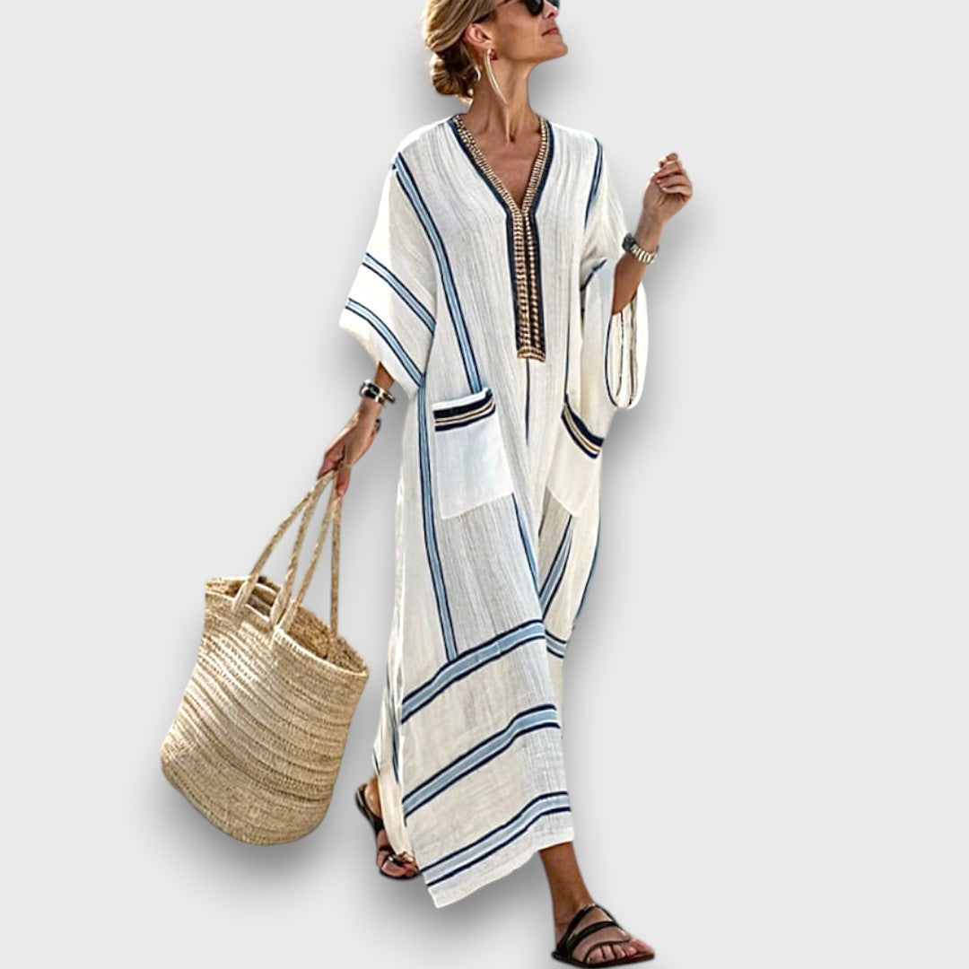 Marisia – Sommerkleid mit Streifendetail