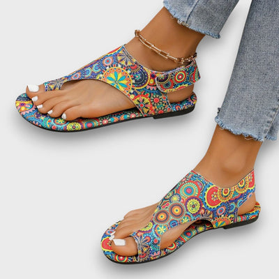 Sorima – Boho-Sandalen mit Mandala-Muster