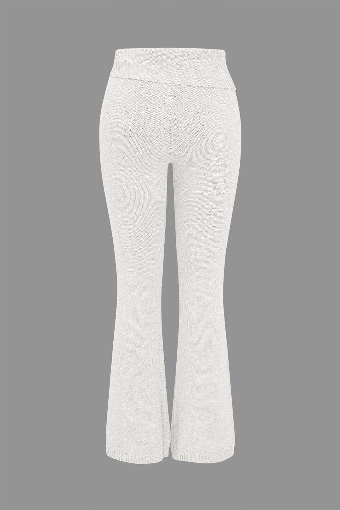 Ava | Strick-Set mit Kapuzenjacke & Schlaghose