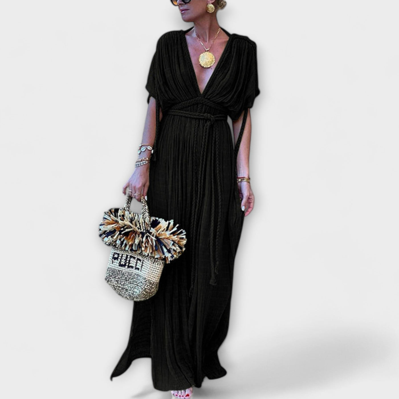 Tanalia – Wickelkleid im Resort-Stil