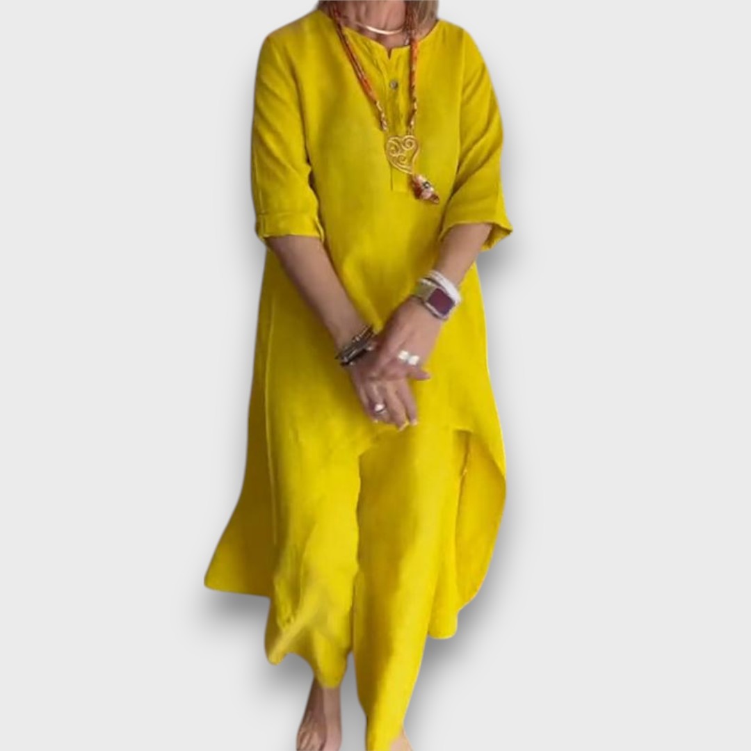 Mirela – Sommer-Zweiteiler mit asymmetrischem Flair