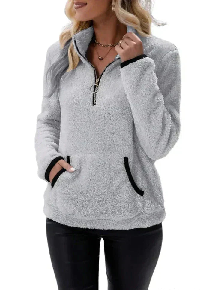 Harper® Gemütlicher Sherpa Pullover