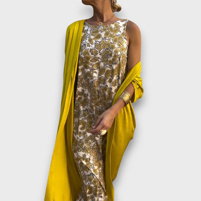 Isadora – Maxikleid mit Cardigan