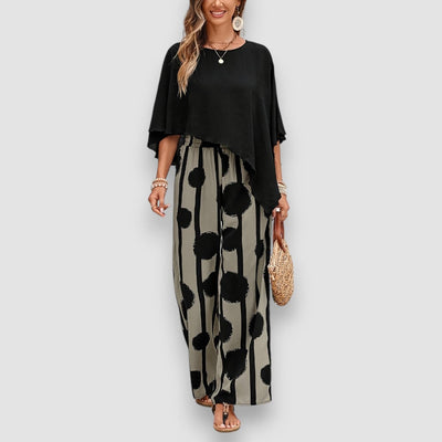 Evelin | Modisches zweiteiliges Set für stilvolle Freizeitlooks