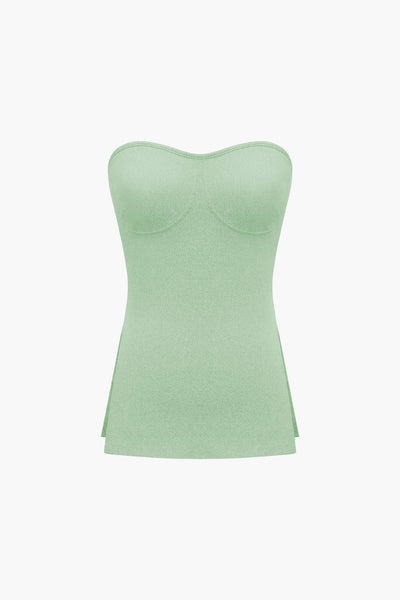 Athena | Elegantes Zweiteiler-Set mit Bustier-Top & Shorts