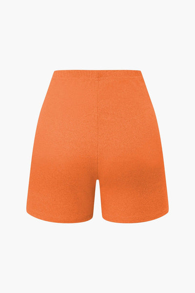 Athena | Elegantes Zweiteiler-Set mit Bustier-Top & Shorts