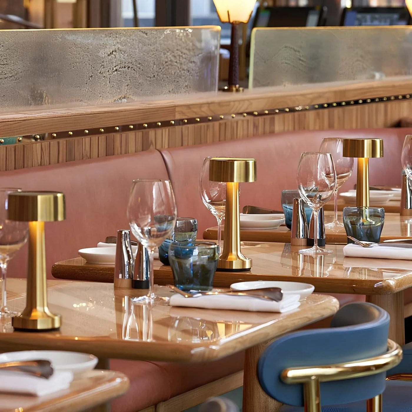 LED-Tischlampe für Restaurants, Bars und Cafés