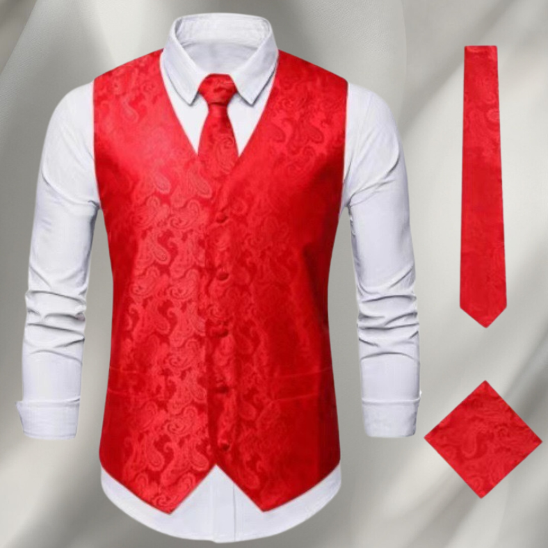 Axel | Vintage-Weste im Urlaubsstil für Herren