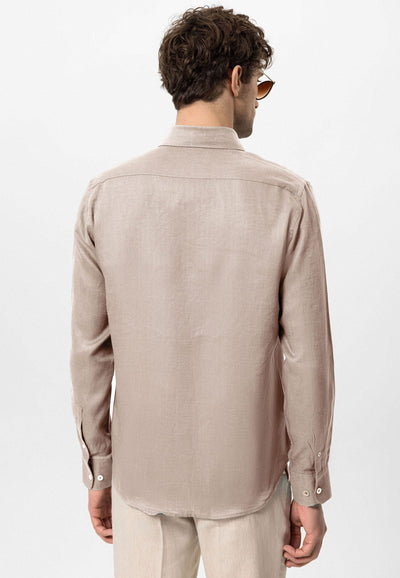 ANTIOCH | 100 % Leinenhemd – Beige