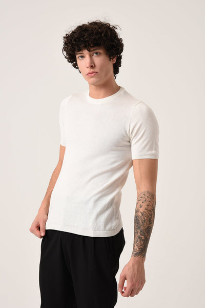 ANTIOCH | T-shirt Basic – Ecru