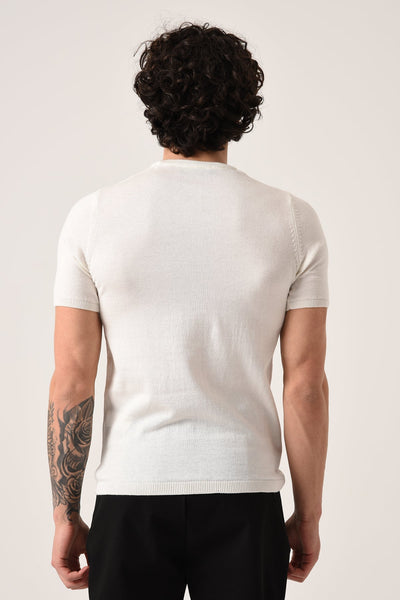 ANTIOCH | T-shirt Basic – Ecru