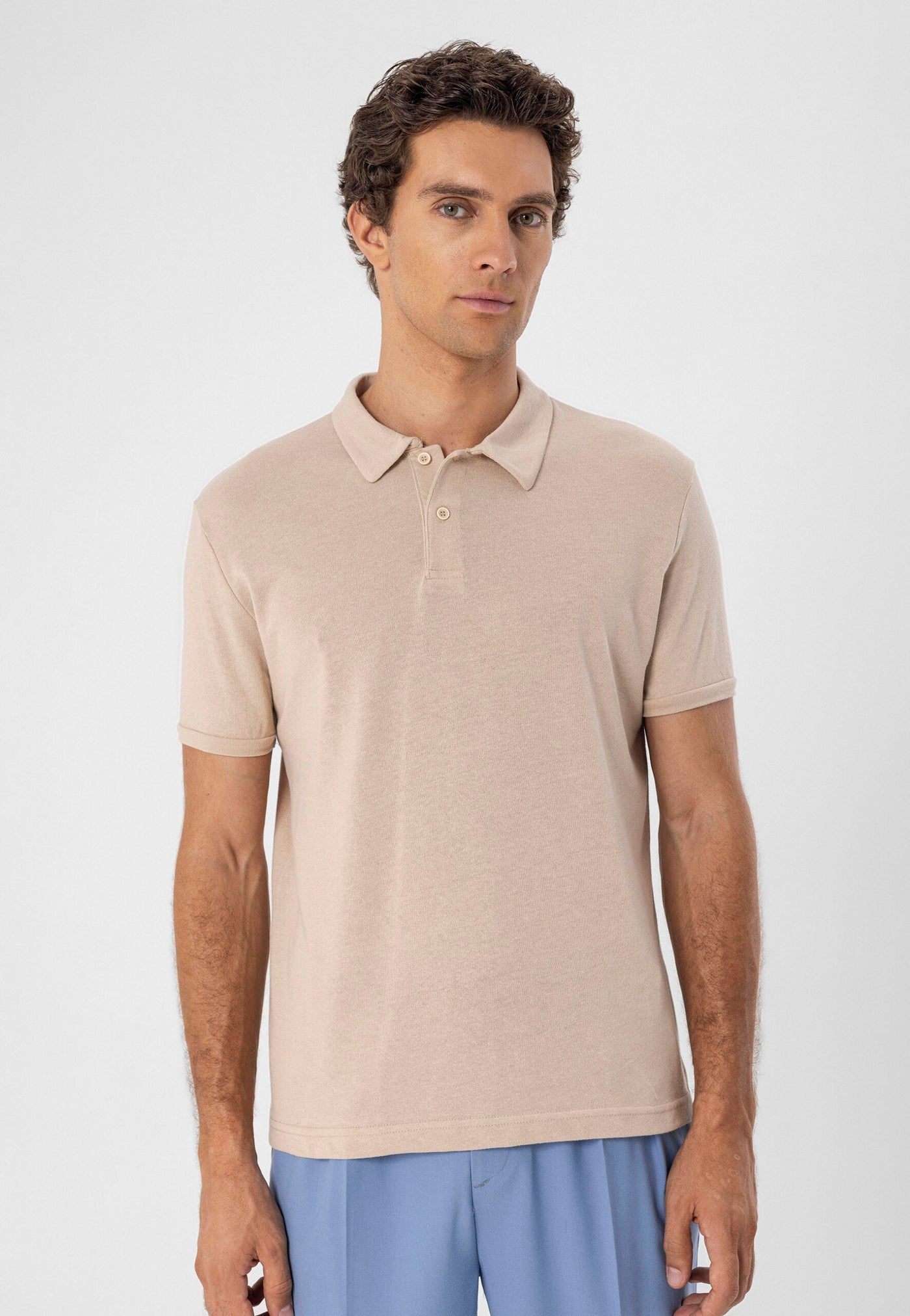 ANTIOCH | Poloshirt – Beige