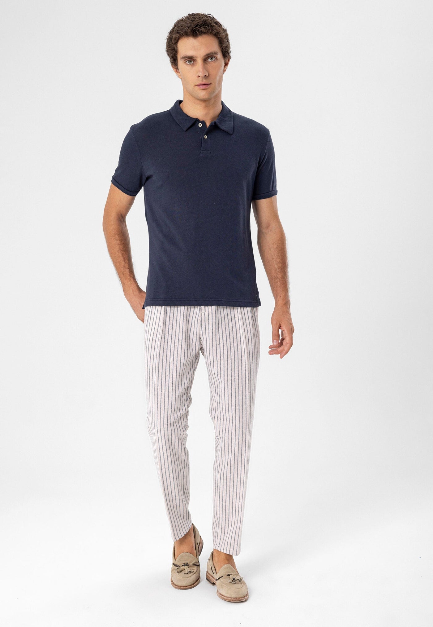 ANTIOCH | Poloshirt – Blau