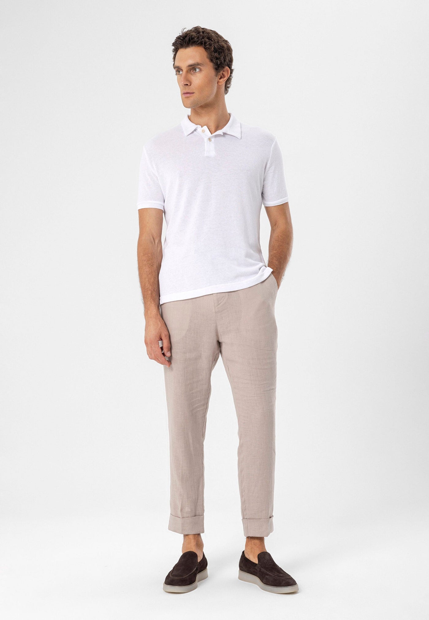 ANTIOCH | Poloshirt – Weiß