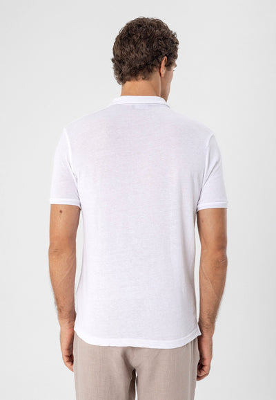 ANTIOCH | Poloshirt – Weiß