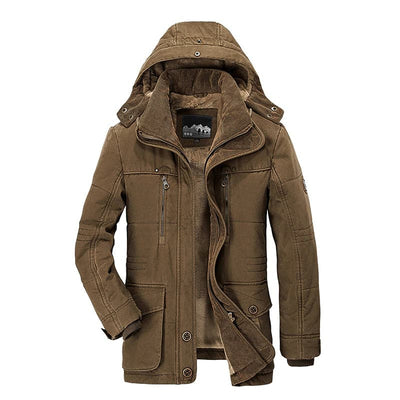 FrostGuard | Moderne Winterjacke mit mehreren Taschen für Herren