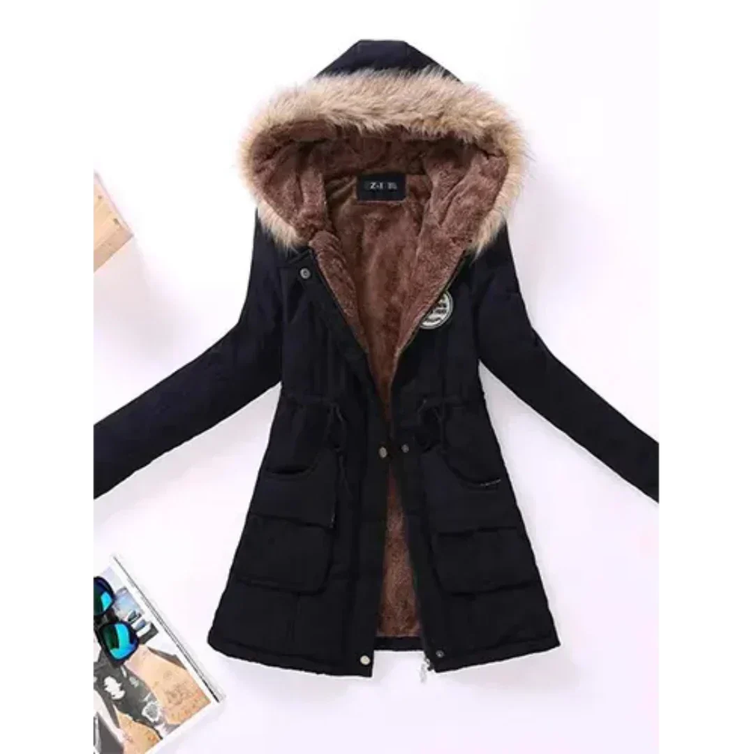 Calyxa | Damen Winter Parka Jacke | Warm