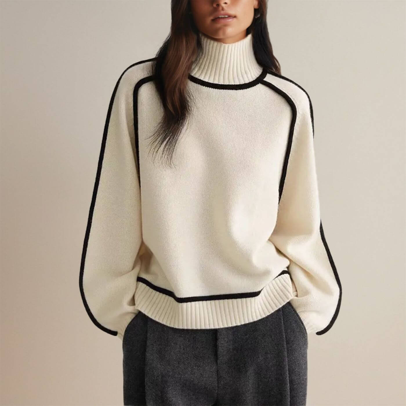 Amelie™ - Kuscheliger Rollkragenpullover