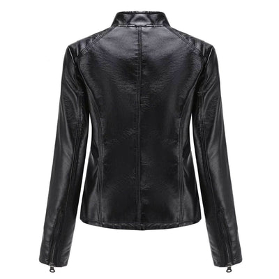 Angela™ - Hochwertige Lederjacke mit stilvollem Design