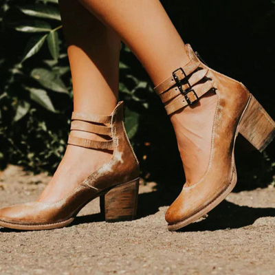 Milena™ - Premium Damenstiefel - in Braun