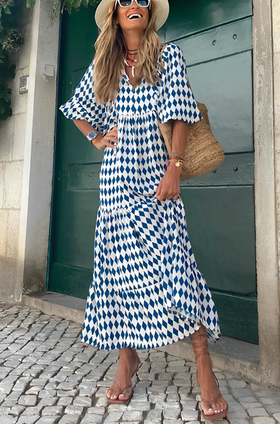 Audrey - Langes Maxi Kleid für den Sommer