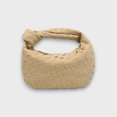 Soléa – Kleine Wildledertasche mit Knotenhenkel