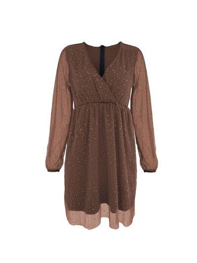 Bella | Elegantes festliches Kleid mit V Ausschnitt