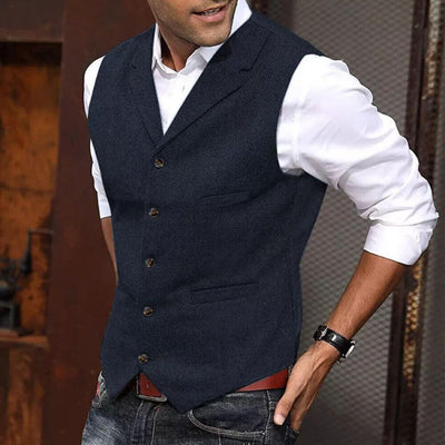 Ben™ - Klassische Weste im Vintage-Stil