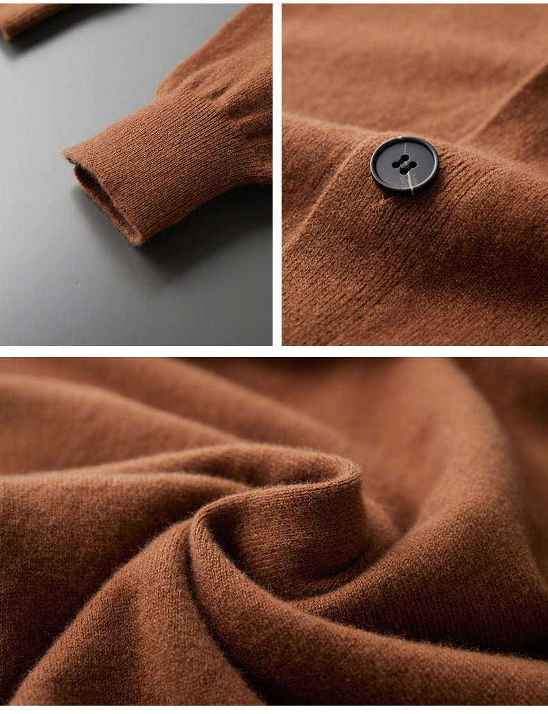 Kaito | Kaschmir-Strickjacke für kühle Tage