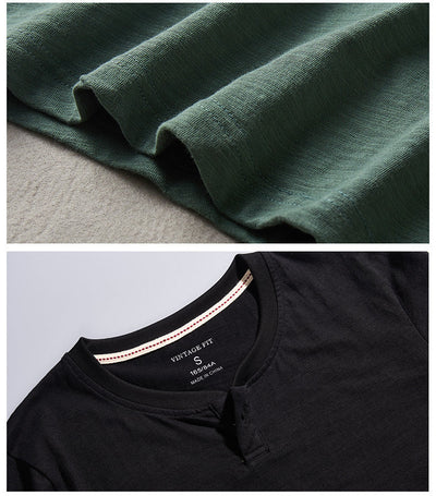 Hiro Langarmhemd aus reiner, atmungsaktiver Baumwolle