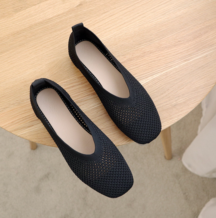 Marcia® | Atmungsaktive orthopädische Schuhe mit niedrigem Absatz und Korrekturfunktion