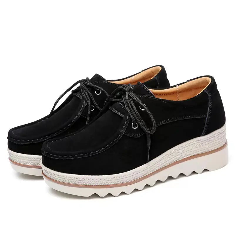Plateau-Loafer – Bequeme Mokassins mit Weicher Sohle