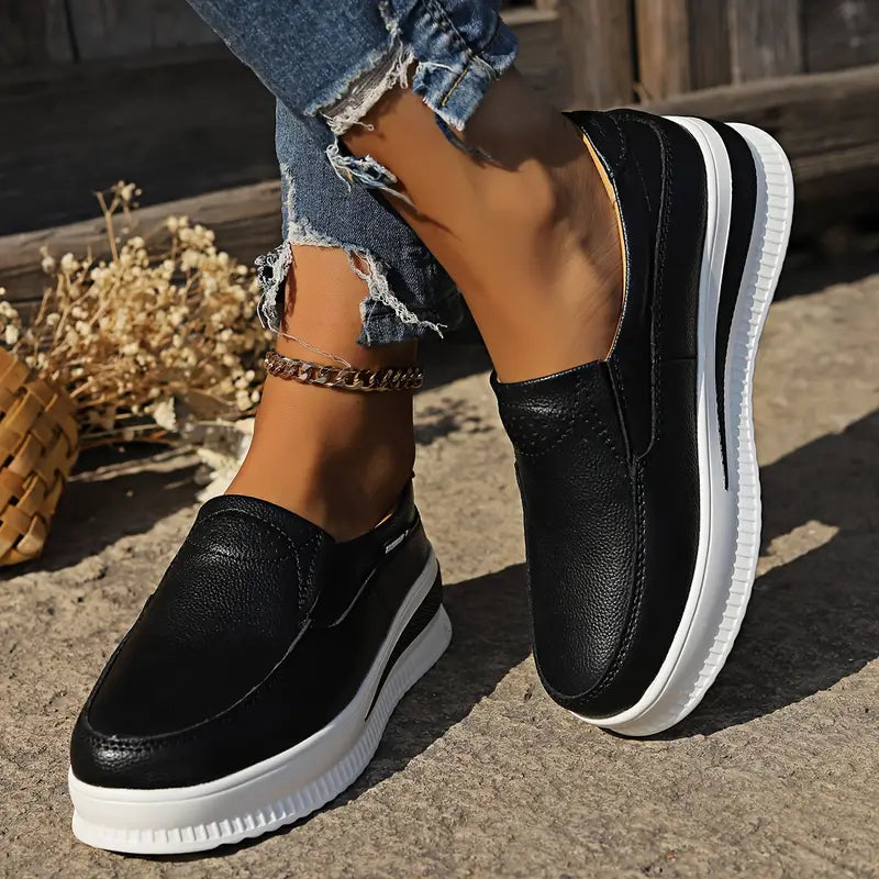 Casual Slip-On Loafer – Leichte Komfort-Schuhe mit Rundem Zehenbereich