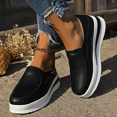 Casual Slip-On Loafer – Leichte Komfort-Schuhe mit Rundem Zehenbereich