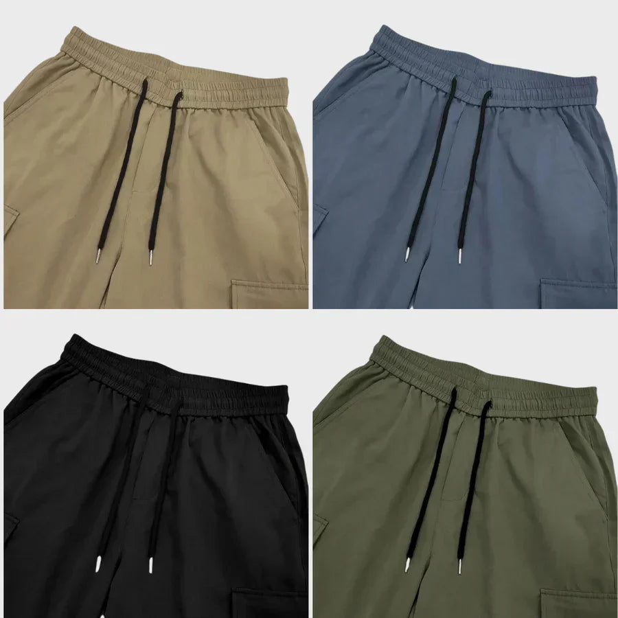 Asger - modische Cargohose mit geradem Bein für Männer