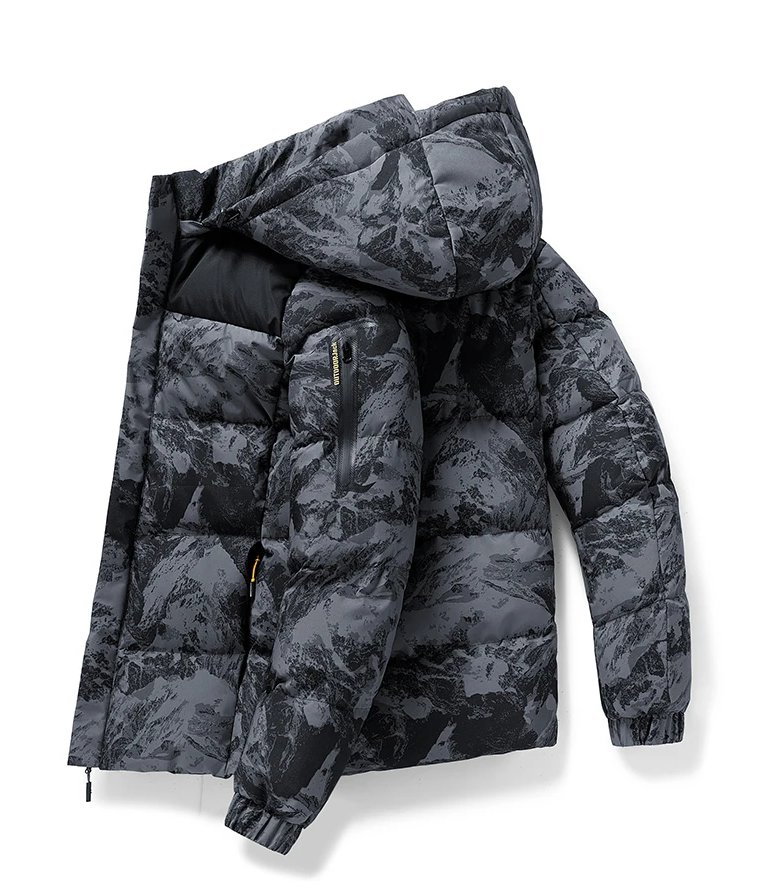 Eldric | Gefütterte Camouflage Jacke